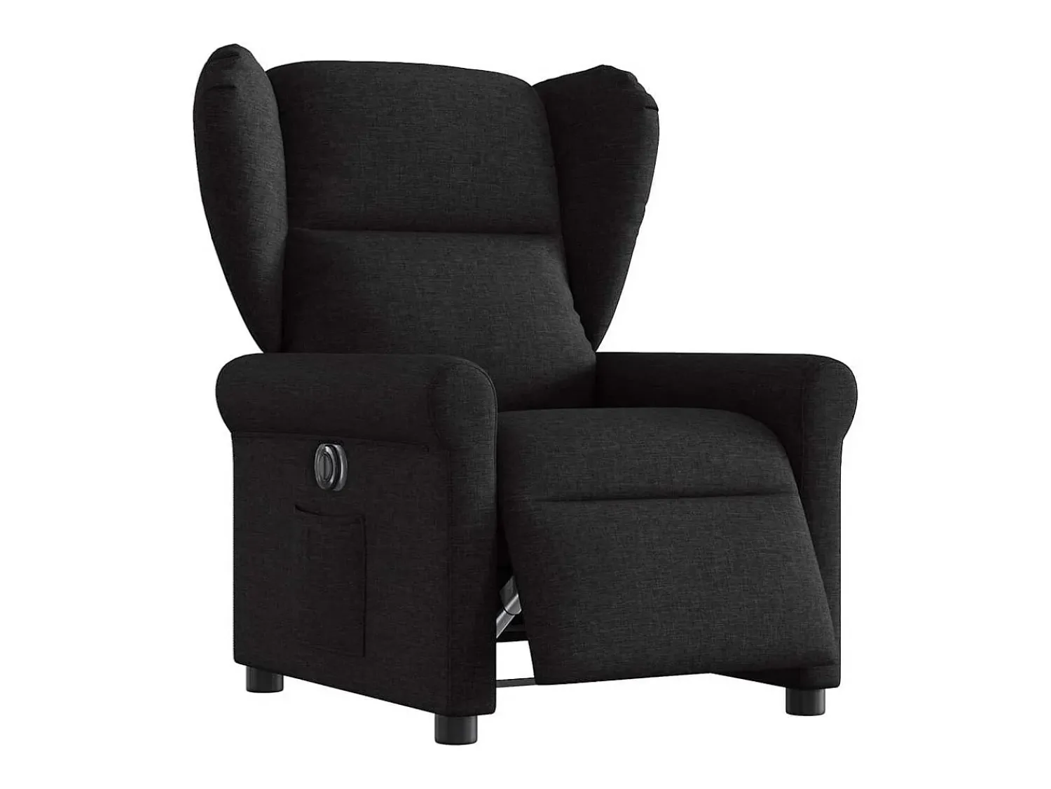 Poltrona| Poltrona elétrica reclinável tecido SHL259330 Preto