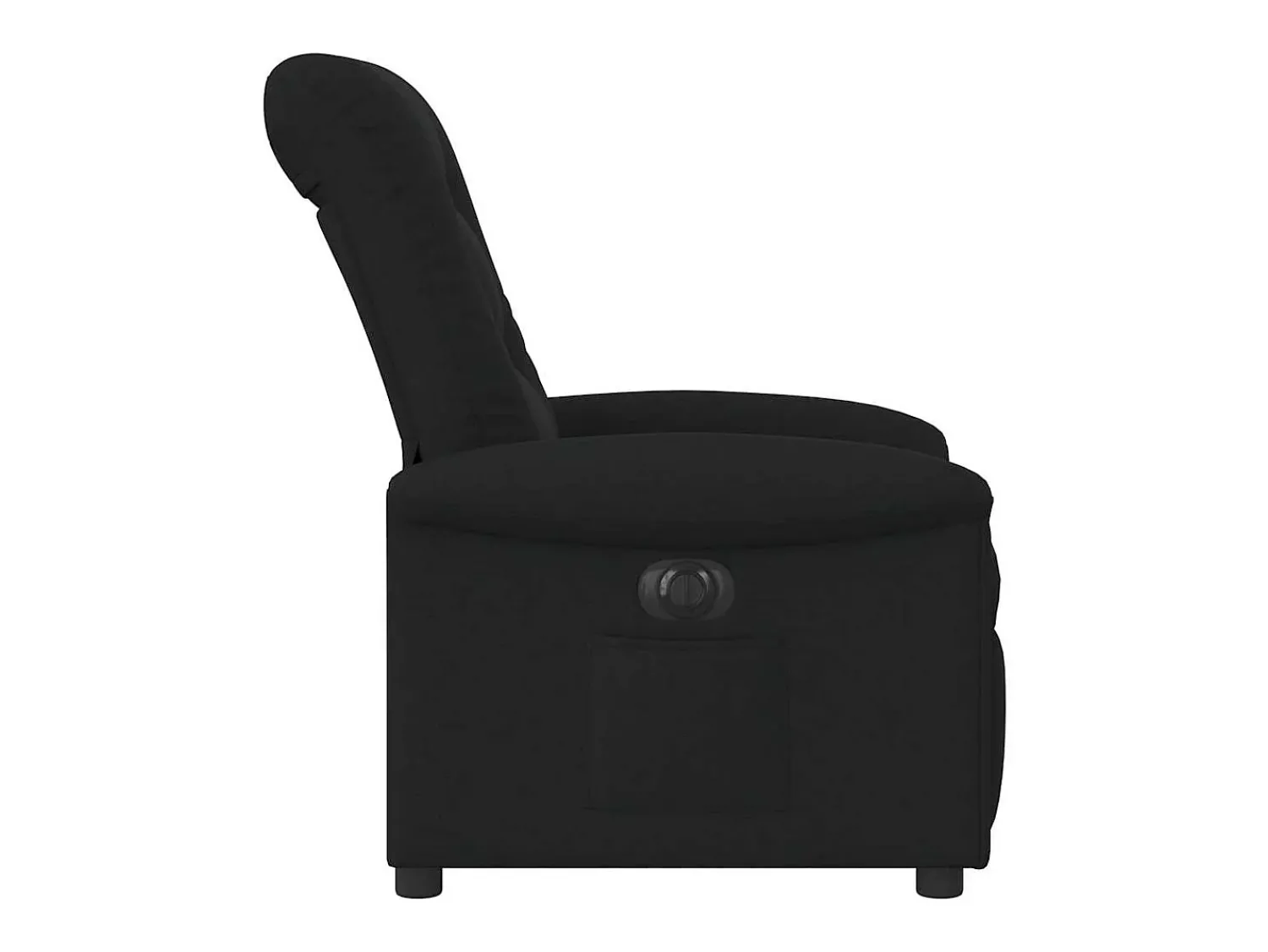 Poltrona* Poltrona elétrica reclinável tecido SHL865999 Preto