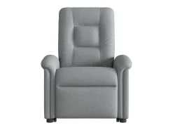 Poltrona| Poltrona elétrica reclinável massagens tecido -claro SHL275941 Cinzento