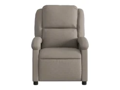 Poltrona| Poltrona elétrica reclinável tecido cinzento-acastanhado SHL148283 Taupe