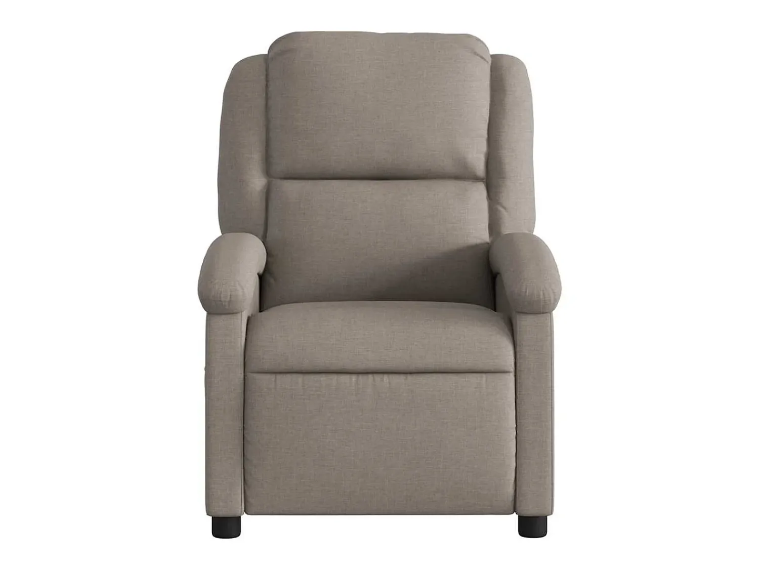 Poltrona| Poltrona elétrica reclinável tecido cinzento-acastanhado SHL148283 Taupe