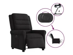Poltrona| Poltrona elétrica reclinável tecido SHL916233 Preto