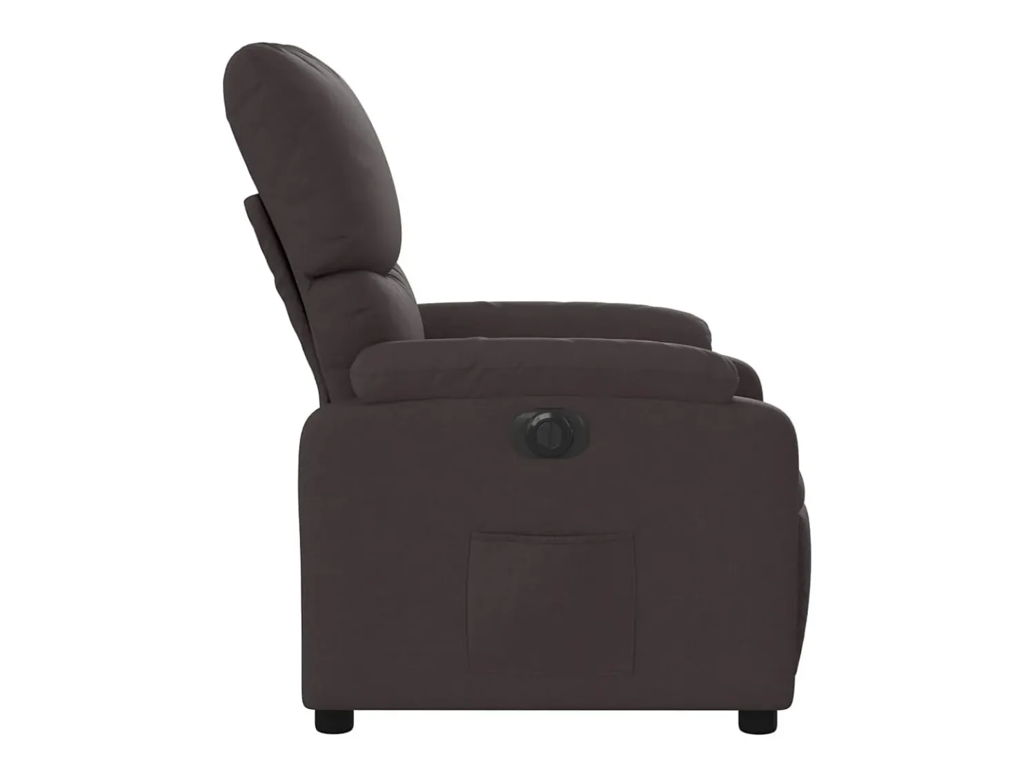 Poltrona elétrica reclinável tecido -escuro SHL722641^ Poltrona