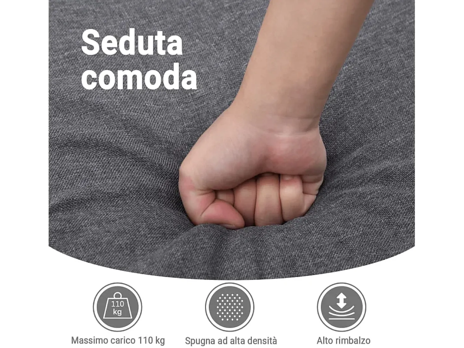 Poltrona*vidaxl Poltrona elétrica reclinável tecido Castanho