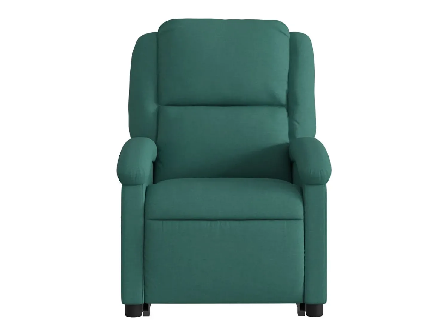 Hot Poltrona elétrica reclinável/elevatória tecido verde-escuro SHL175877 Verde pinho