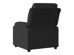 Poltrona|vidaxl Poltrona elétrica reclinável tecido Preto