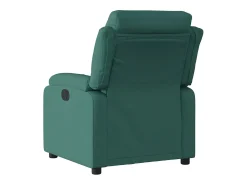 Poltrona elétrica reclinável tecido verde-escuro SHL687987^ Poltrona