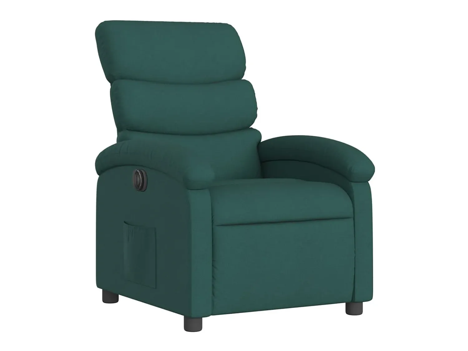 Clearance Poltrona elétrica reclinável tecido -escuro PT721575 Verde