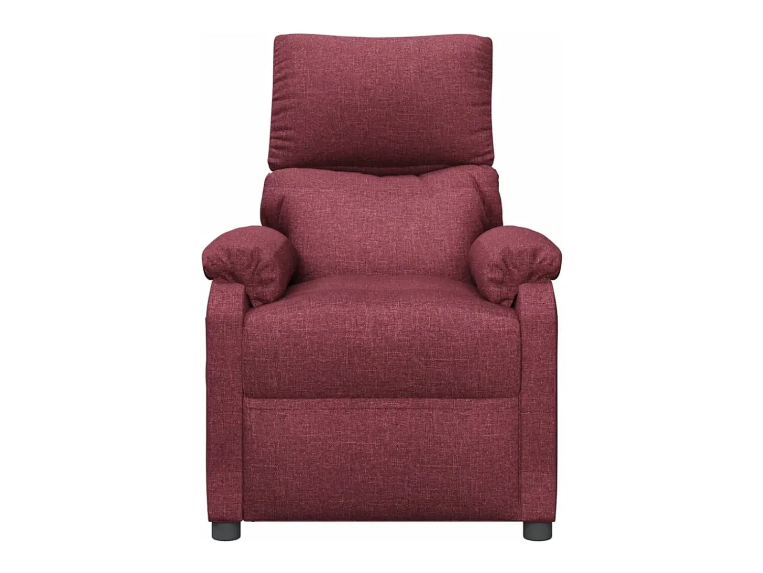 Poltrona| Poltrona elétrica reclinável tecido tinto SHL541821 Vermelho