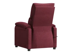 Poltrona| Poltrona elétrica reclinável tecido tinto SHL541821 Vermelho