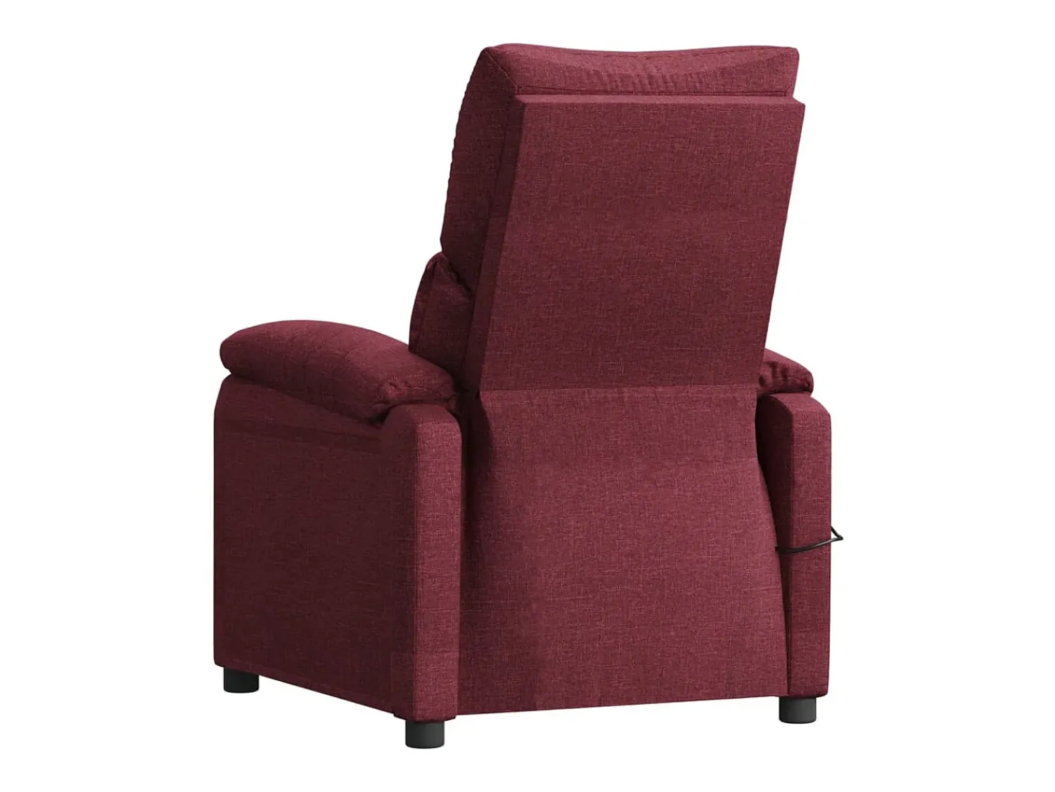 Poltrona| Poltrona elétrica reclinável tecido tinto SHL541821 Vermelho
