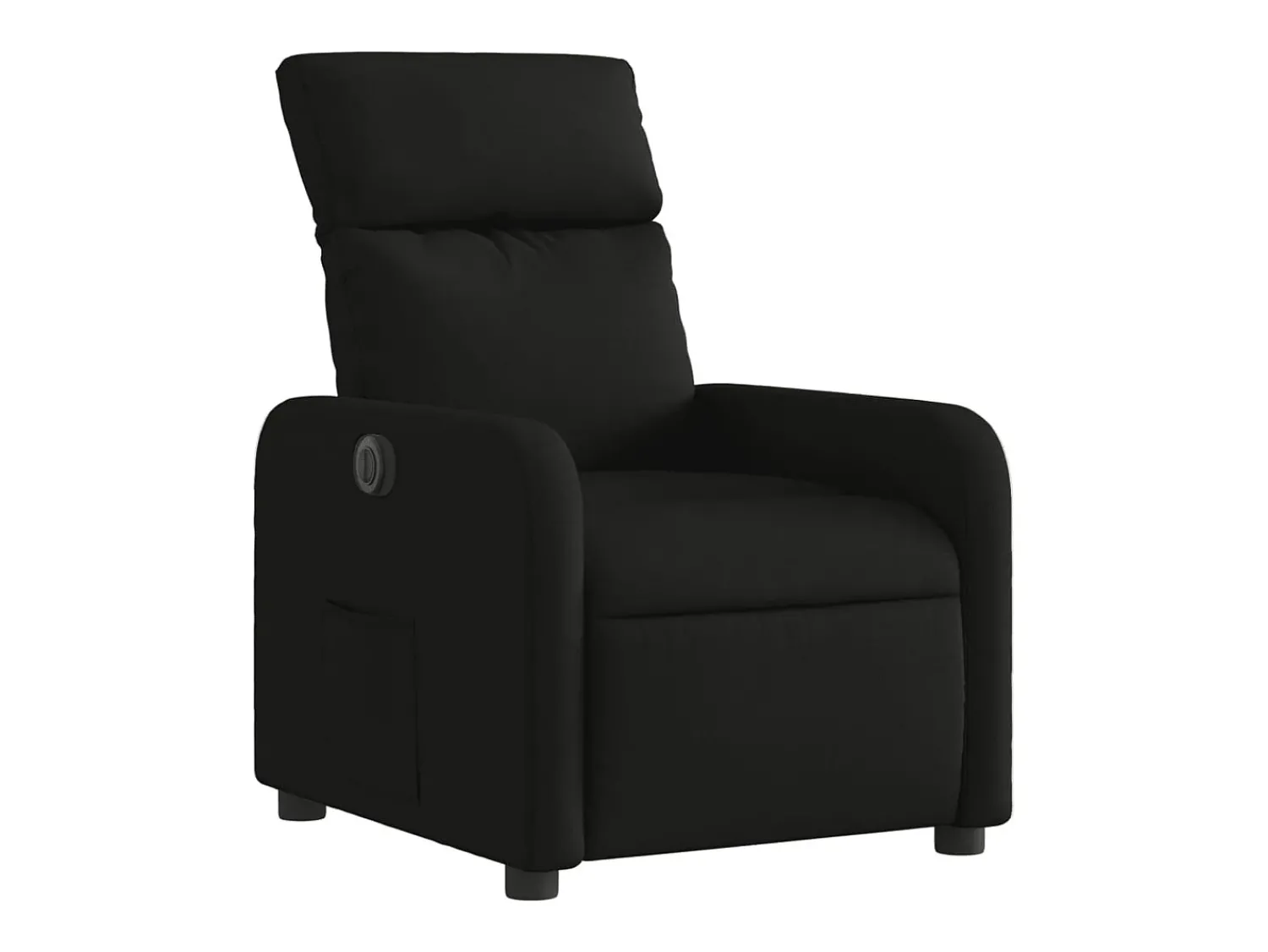 Poltrona* Poltrona elétrica reclinável tecido SHL758273 Preto