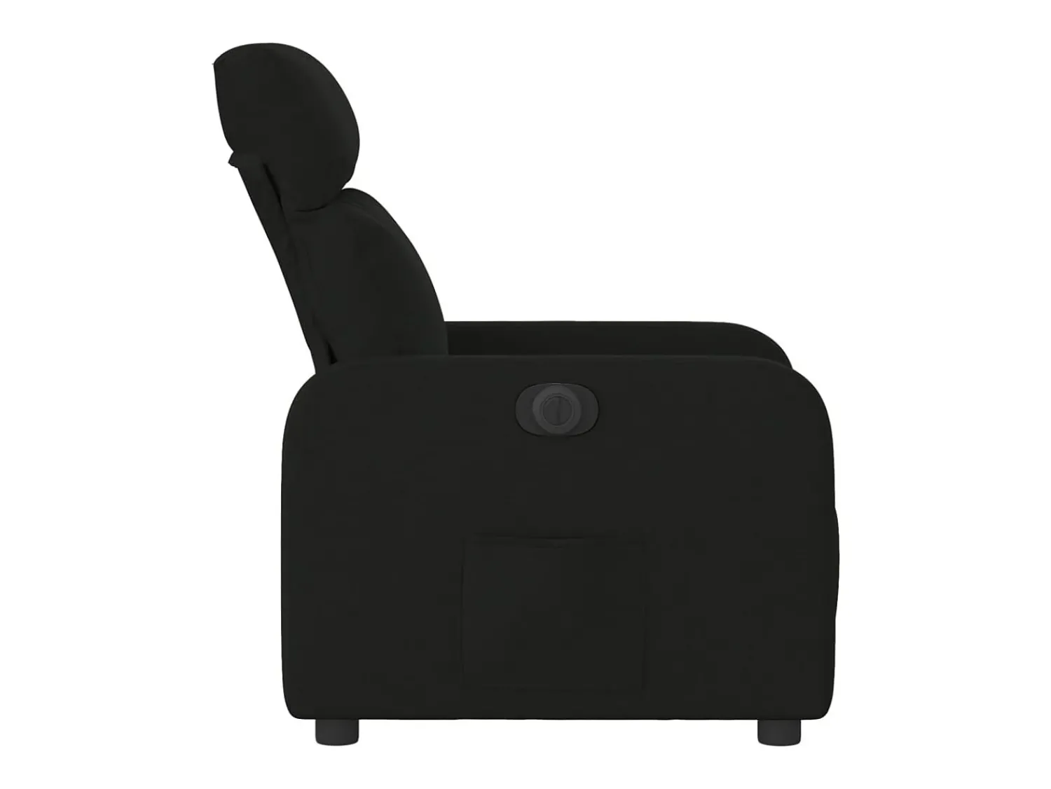 Poltrona* Poltrona elétrica reclinável tecido SHL758273 Preto