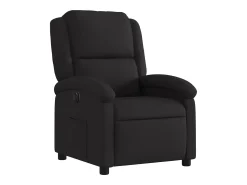 Poltrona* Poltrona elétrica reclinável tecido SHL339345 Preto