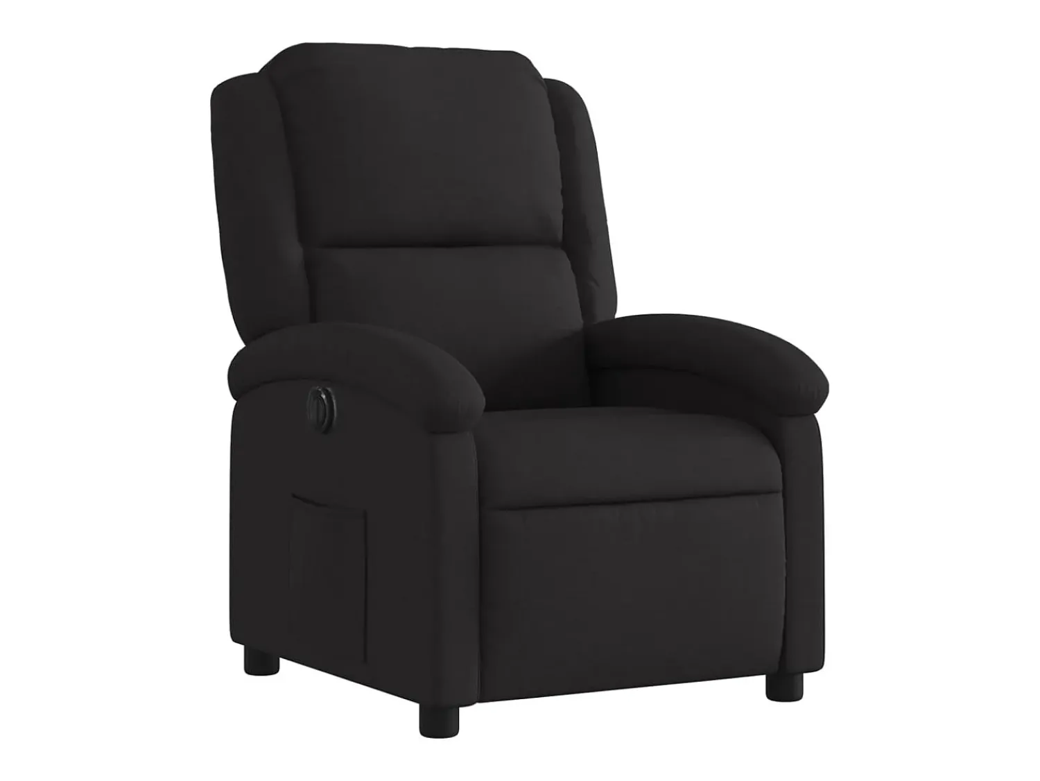 Poltrona* Poltrona elétrica reclinável tecido SHL339345 Preto