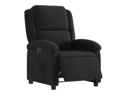 Poltrona* Poltrona elétrica reclinável tecido SHL339345 Preto