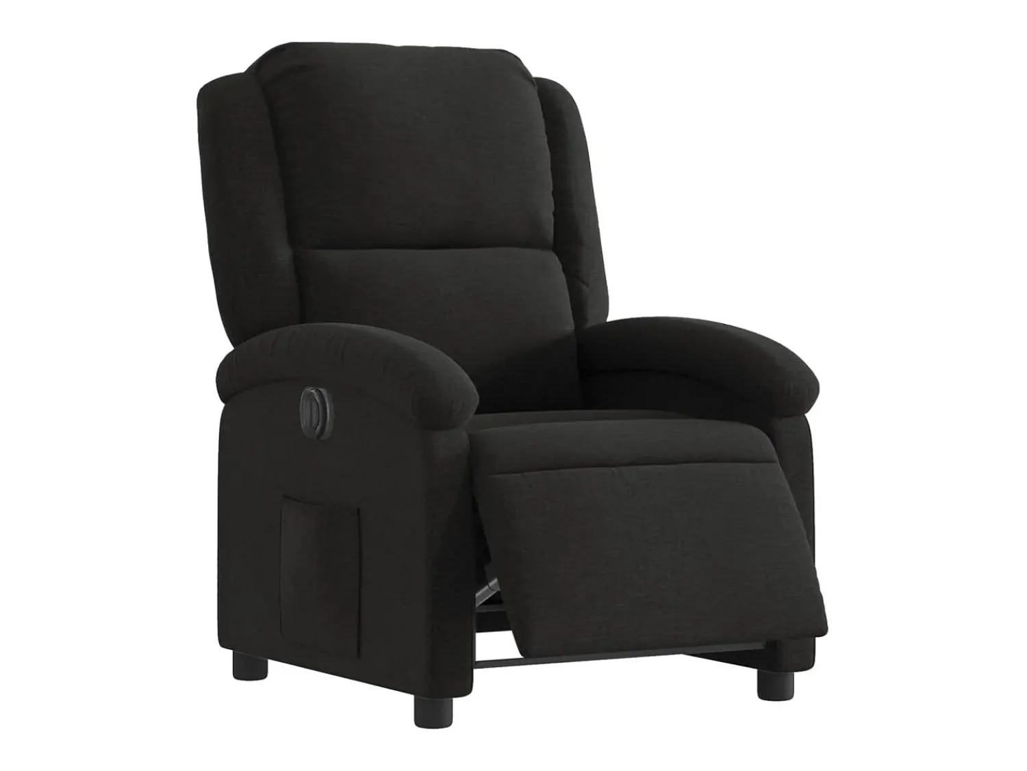 Poltrona* Poltrona elétrica reclinável tecido SHL339345 Preto