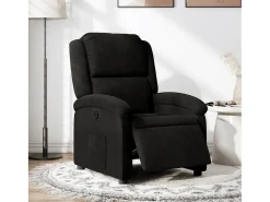 Poltrona* Poltrona elétrica reclinável tecido SHL339345 Preto