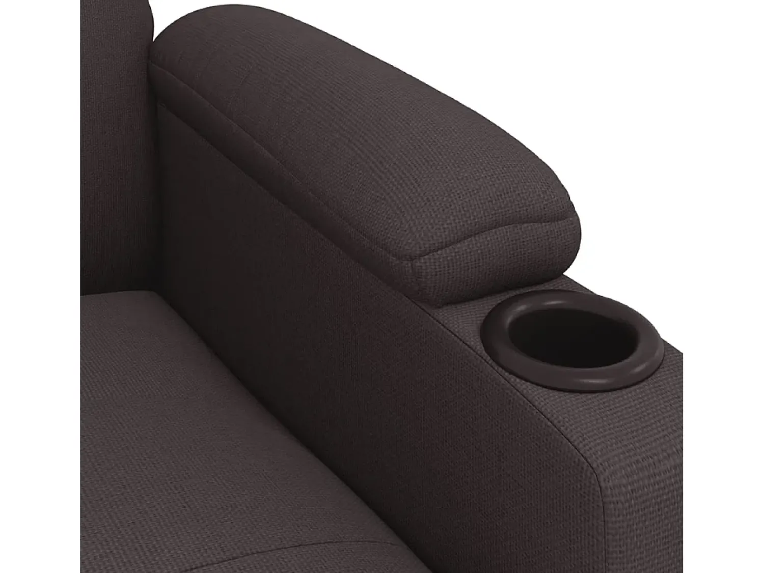 Poltrona* Poltrona elétrica reclinável tecido -escuro SHL931875 Castanho