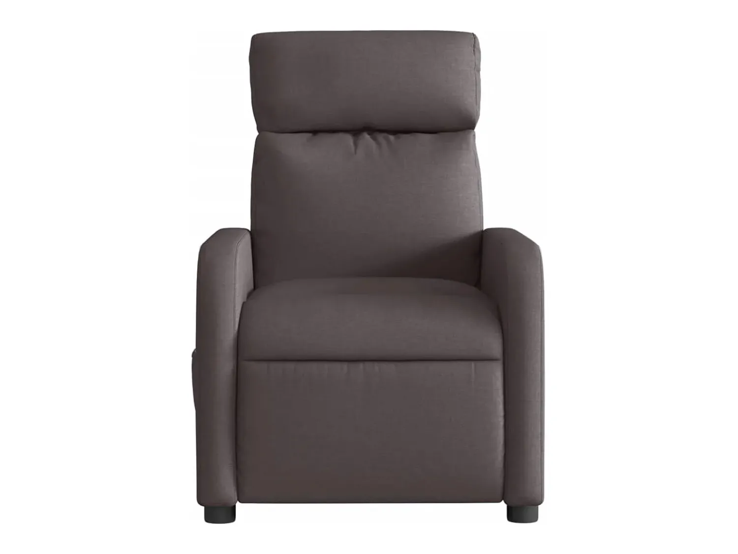 Poltrona elétrica reclinável tecido -escuro SHL255450^ Poltrona