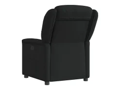 Poltrona elétrica reclinável tecido SHL133330 Preto