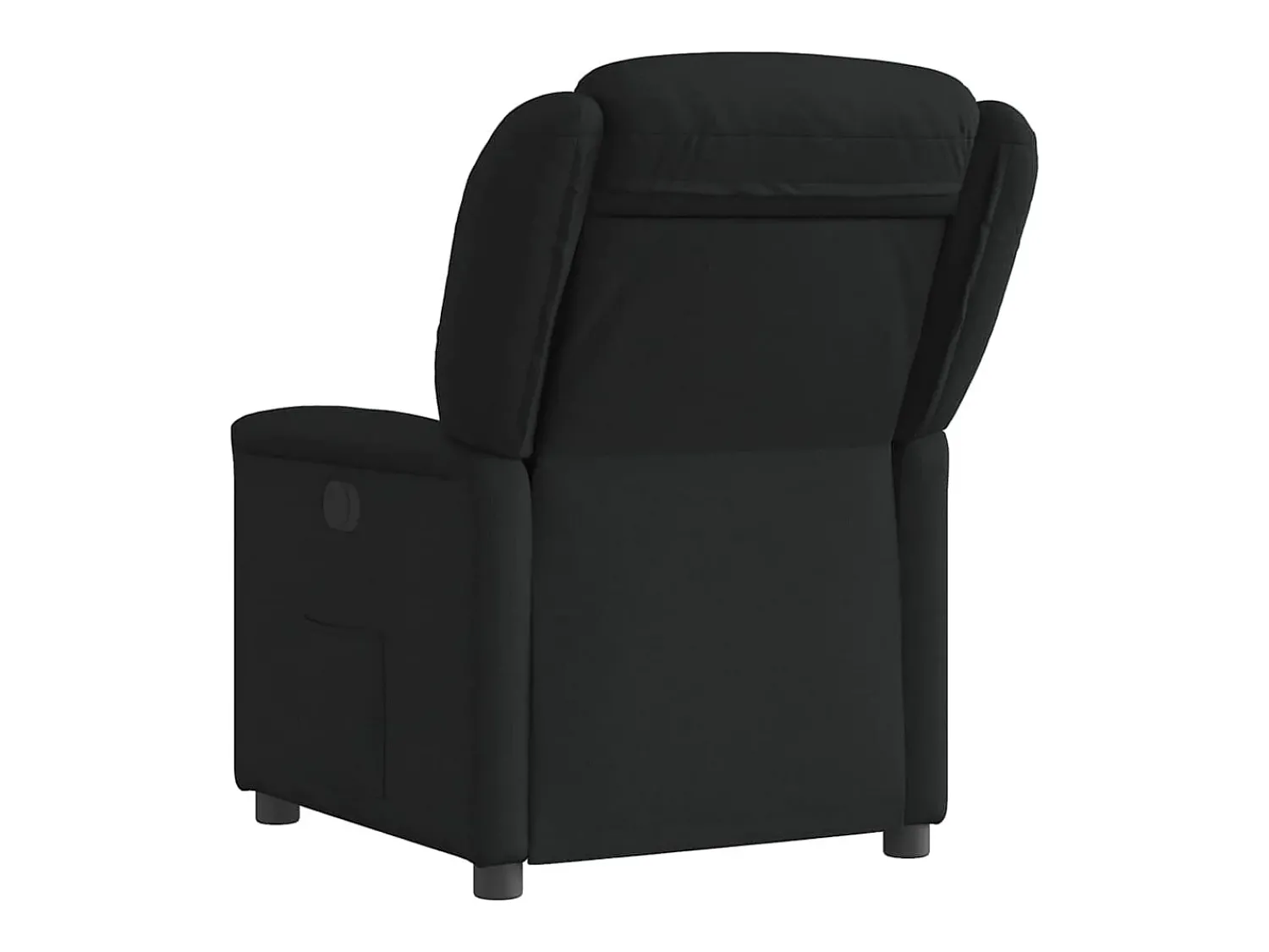 Poltrona elétrica reclinável tecido SHL133330 Preto