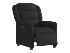 Poltrona elétrica reclinável tecido SHL133330 Preto