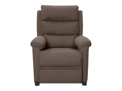 Online Poltrona elétrica reclinável tecido cinzento-acastanhado SHL663441 Taupe