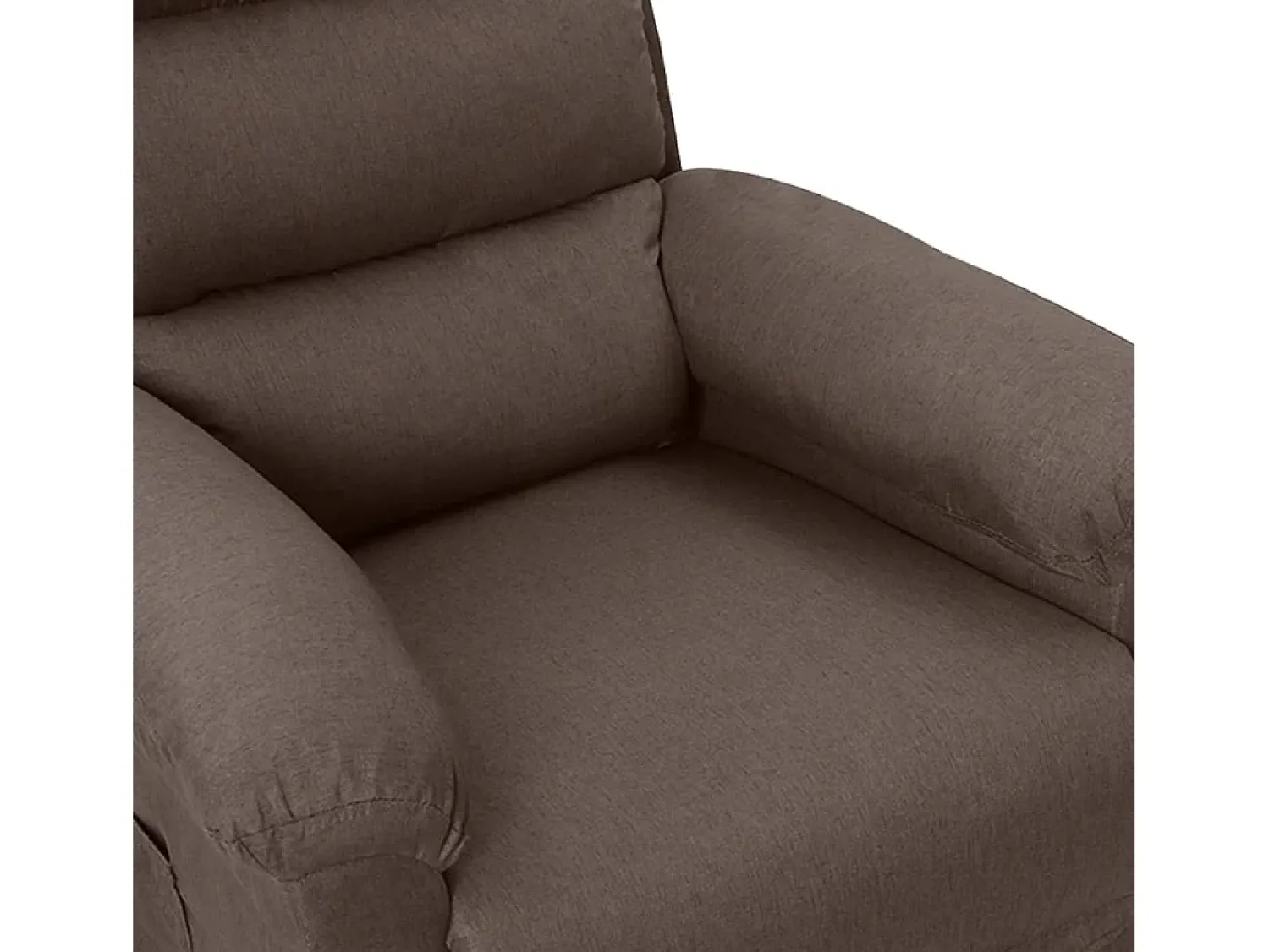 Online Poltrona elétrica reclinável tecido cinzento-acastanhado SHL663441 Taupe