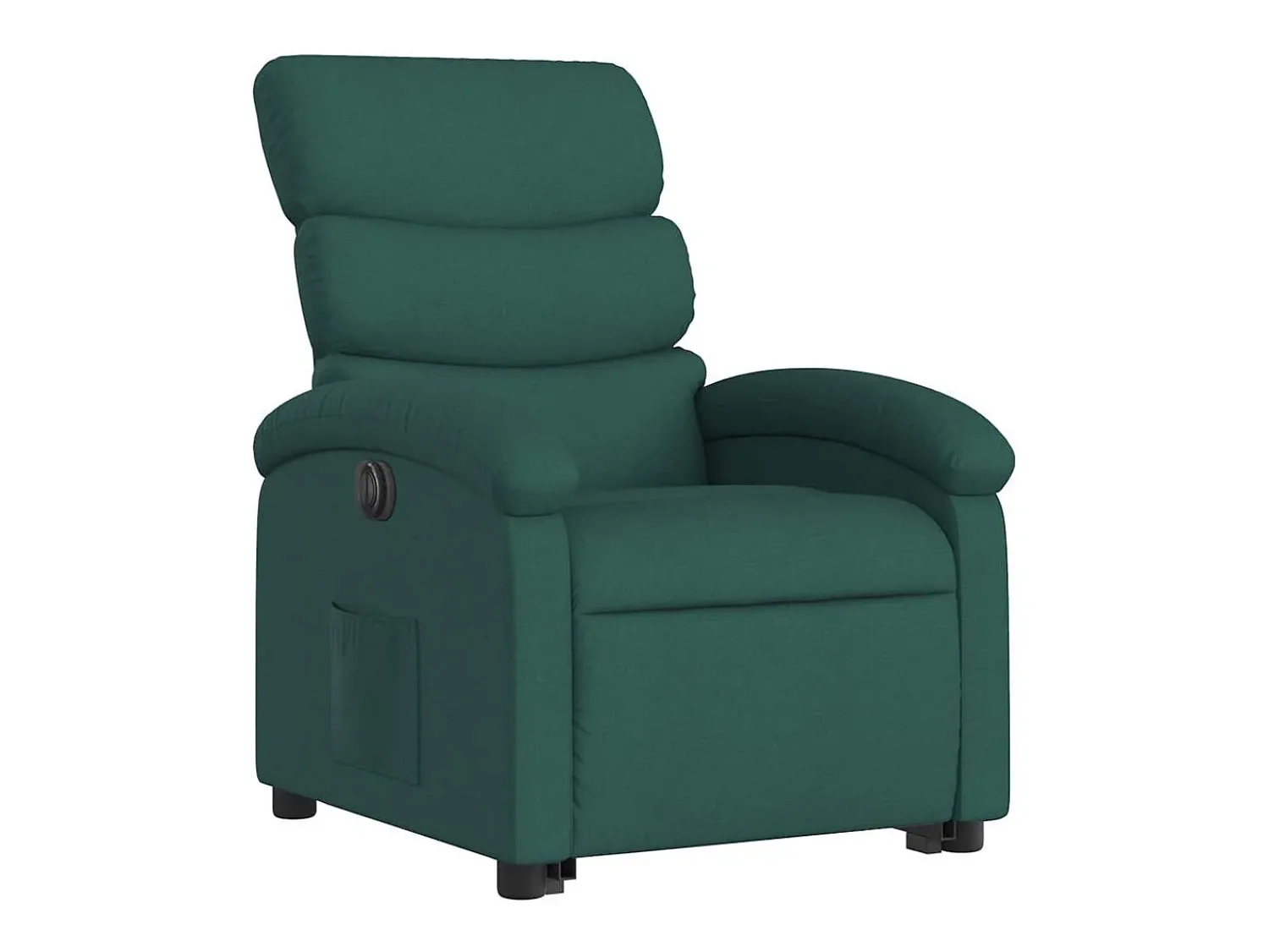 Poltrona| Poltrona elétrica reclinável/elevatória tecido verde-escuro SHL600770 Verde pinho