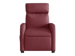 Poltrona| Poltrona elétrica reclinável tecido tinto SHL733621 Vermelho