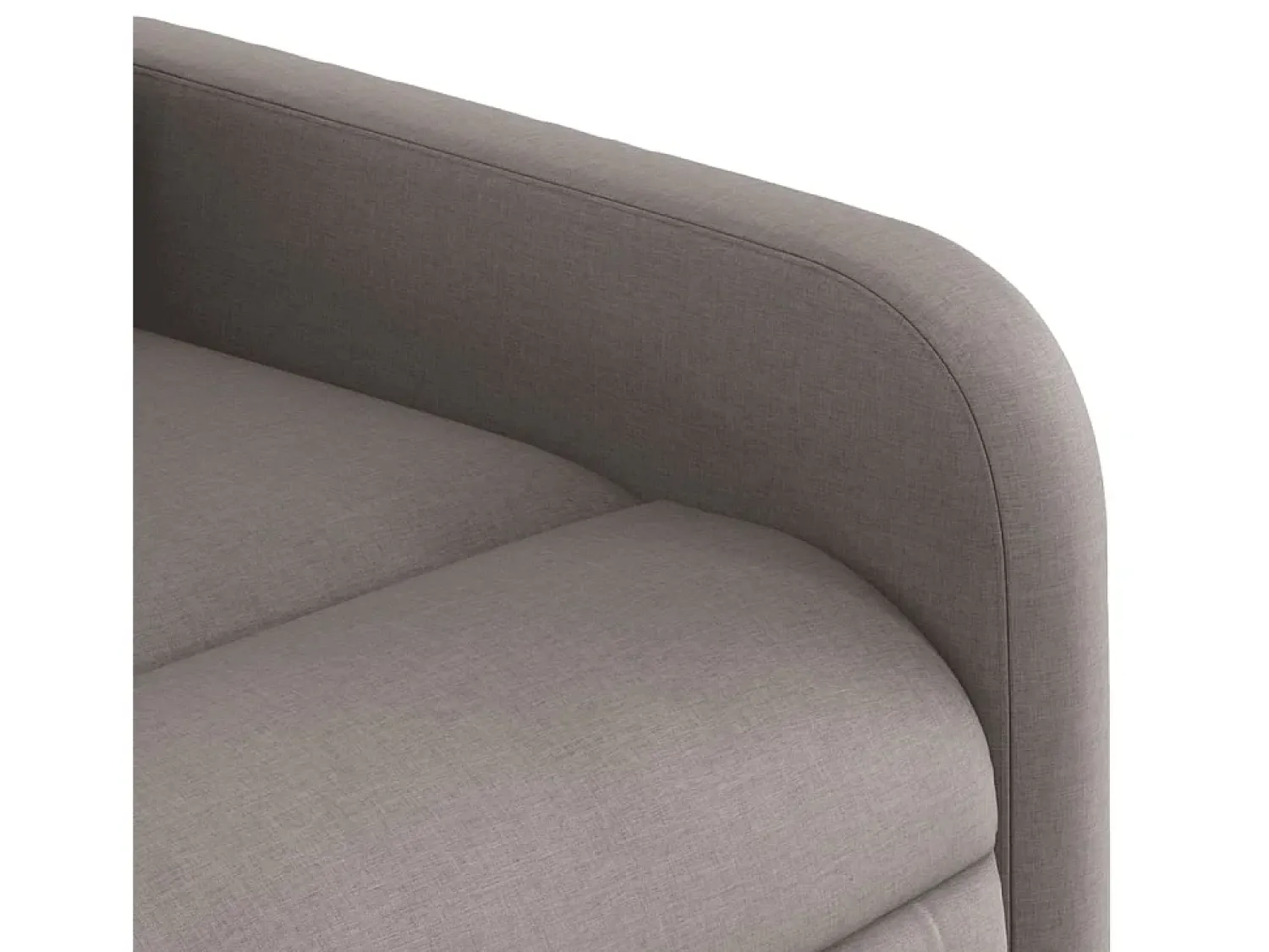 Poltrona elétrica reclinável tecido cinzento-acastanhado SHL849398^ Poltrona