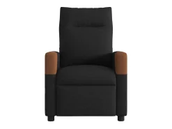 Poltrona* Poltrona elétrica reclinável tecido SHL391875 Preto