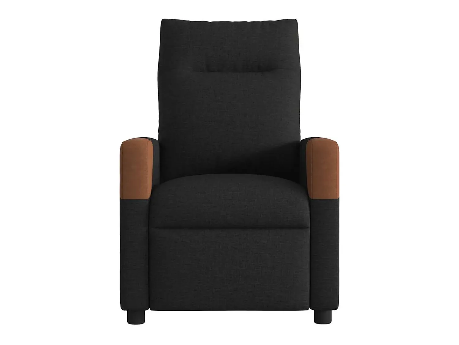Poltrona* Poltrona elétrica reclinável tecido SHL391875 Preto