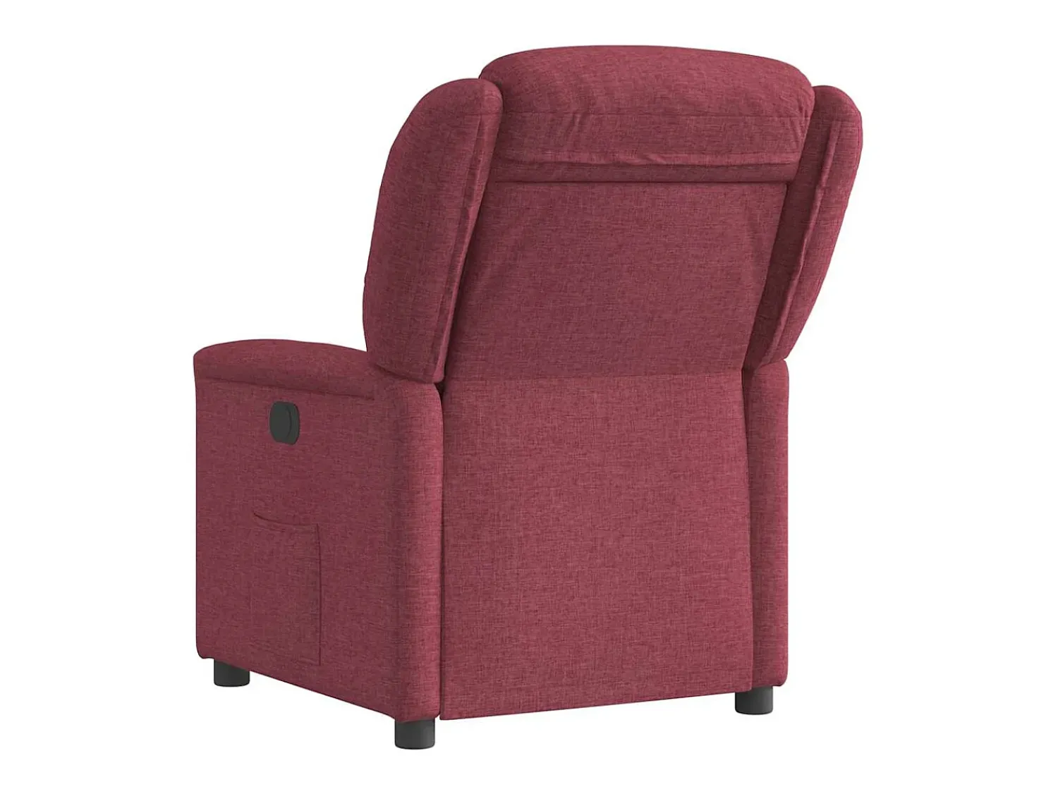 Poltrona| Poltrona elétrica reclinável tecido tinto SHL453385 Vermelho
