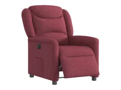 Poltrona| Poltrona elétrica reclinável tecido tinto SHL453385 Vermelho