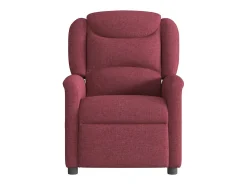 Poltrona| Poltrona elétrica reclinável tecido tinto SHL453385 Vermelho