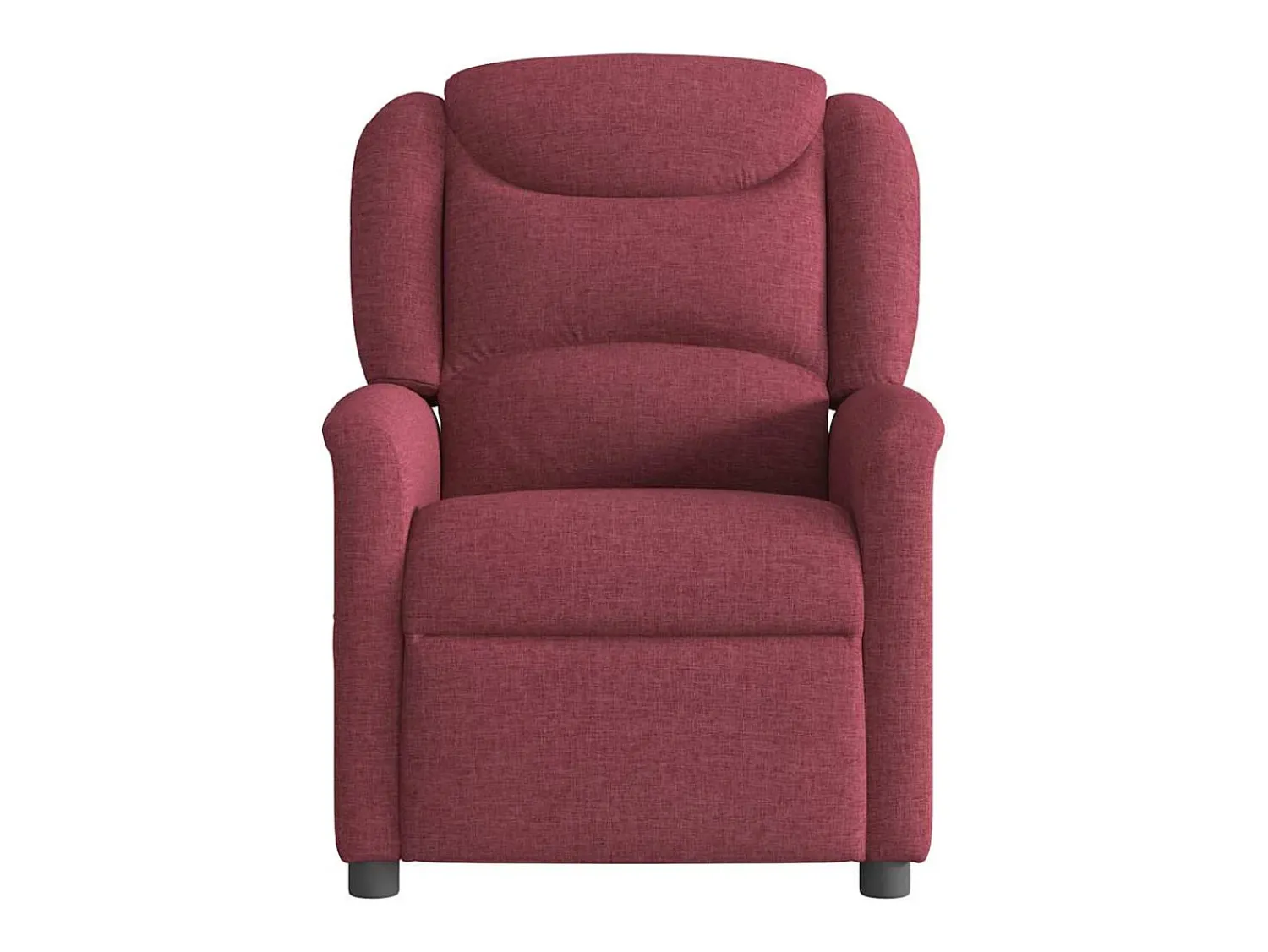 Poltrona| Poltrona elétrica reclinável tecido tinto SHL453385 Vermelho