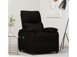 Poltrona| Poltrona elétrica reclinável tecido SHL728583 Preto
