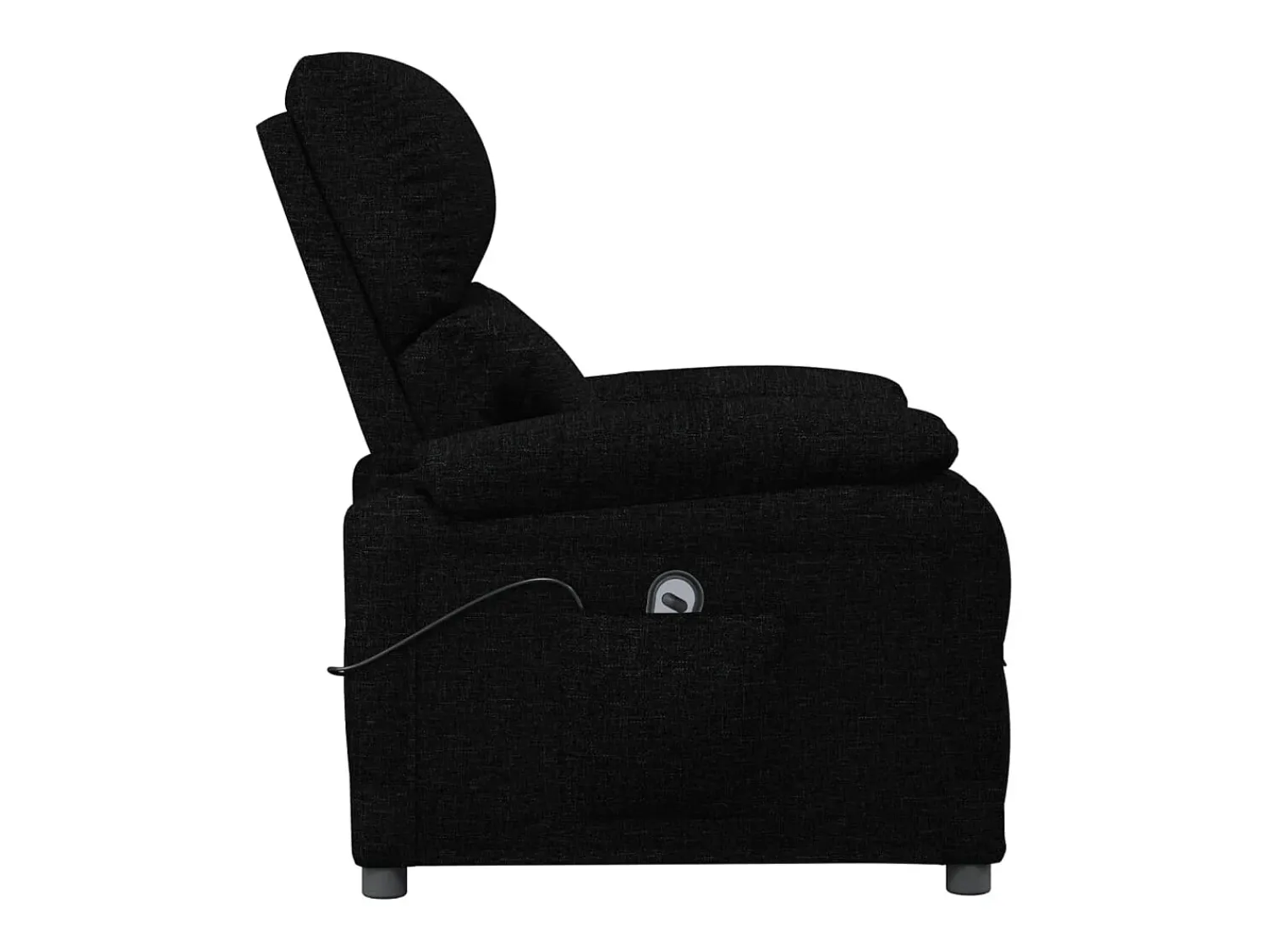 Poltrona| Poltrona elétrica reclinável tecido SHL728583 Preto