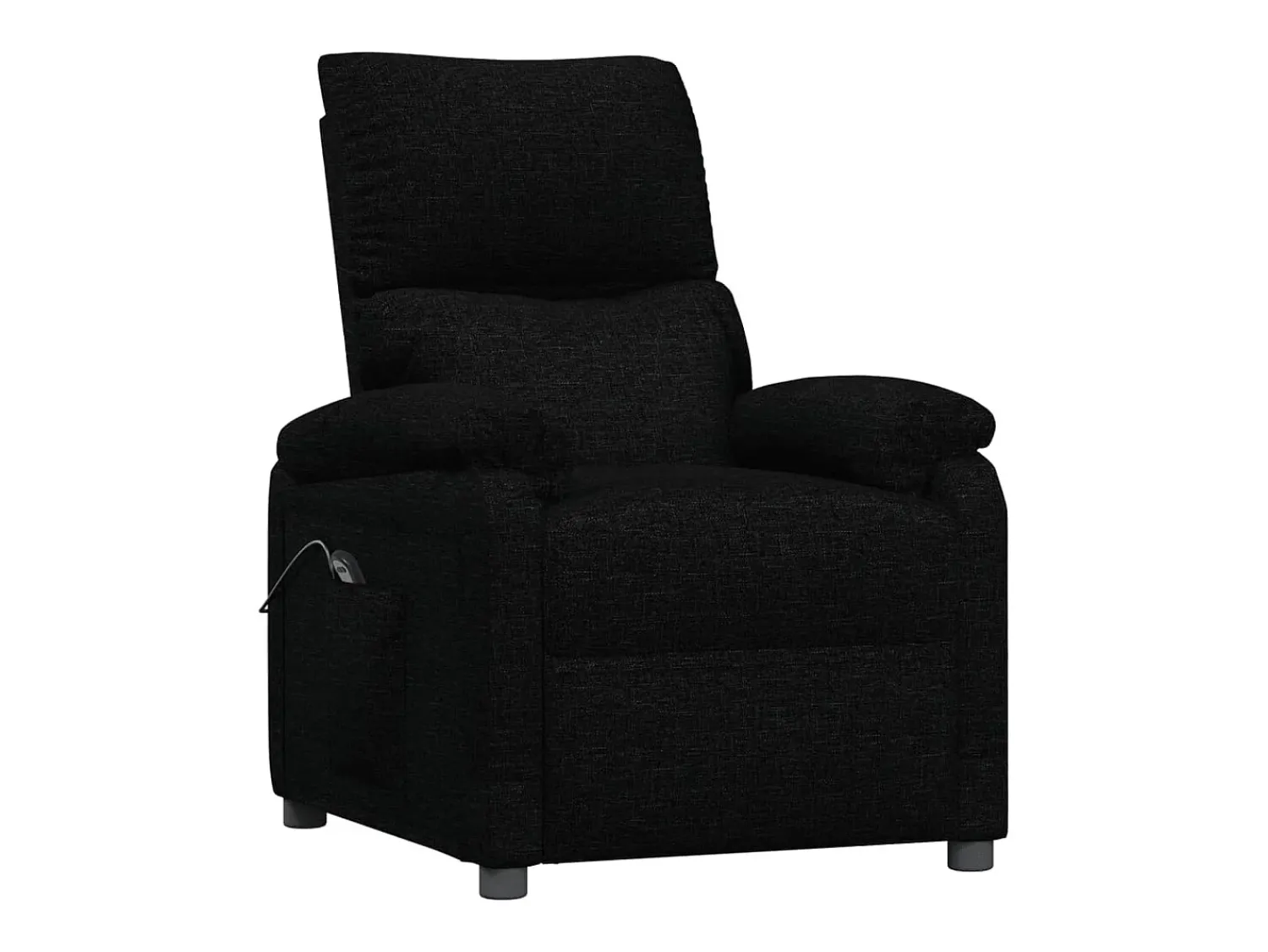 Poltrona| Poltrona elétrica reclinável tecido SHL728583 Preto