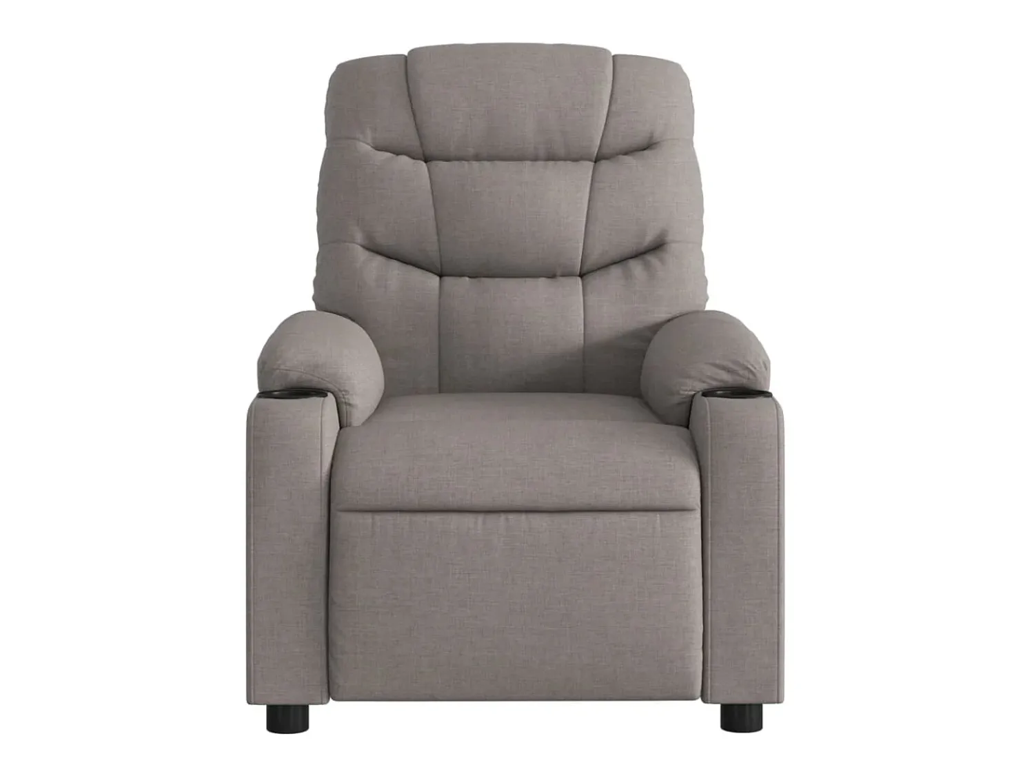 Poltrona* Poltrona elétrica reclinável tecido cinzento-acastanhado SHL775923 Taupe