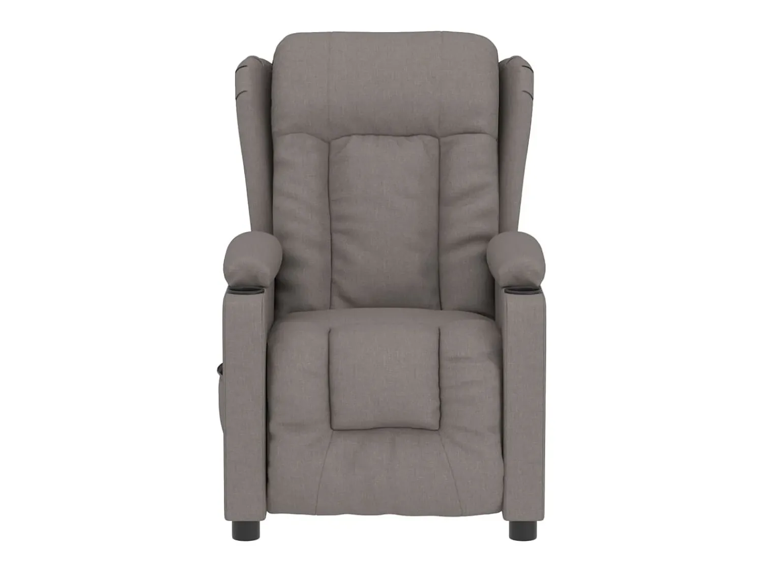 Poltrona| Poltrona elétrica reclinável tecido cinzento-acastanhado SHL541210 Taupe
