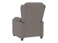 Poltrona| Poltrona elétrica reclinável tecido cinzento-acastanhado SHL541210 Taupe