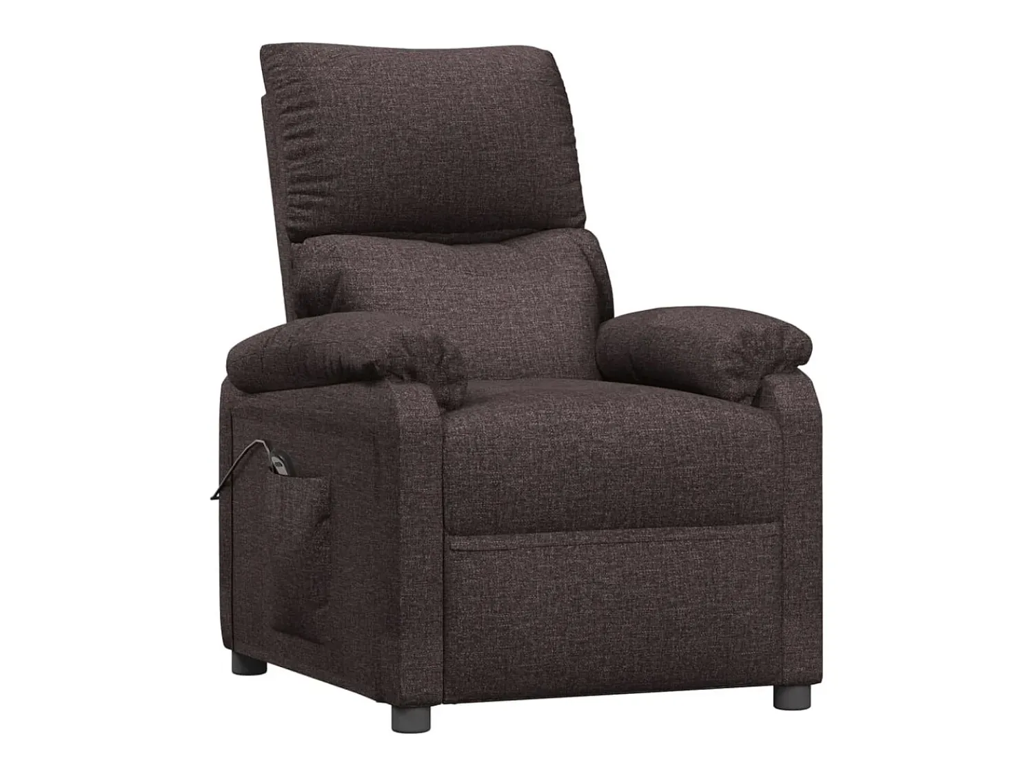Poltrona* Poltrona elétrica reclinável tecido -escuro SHL780716 Castanho