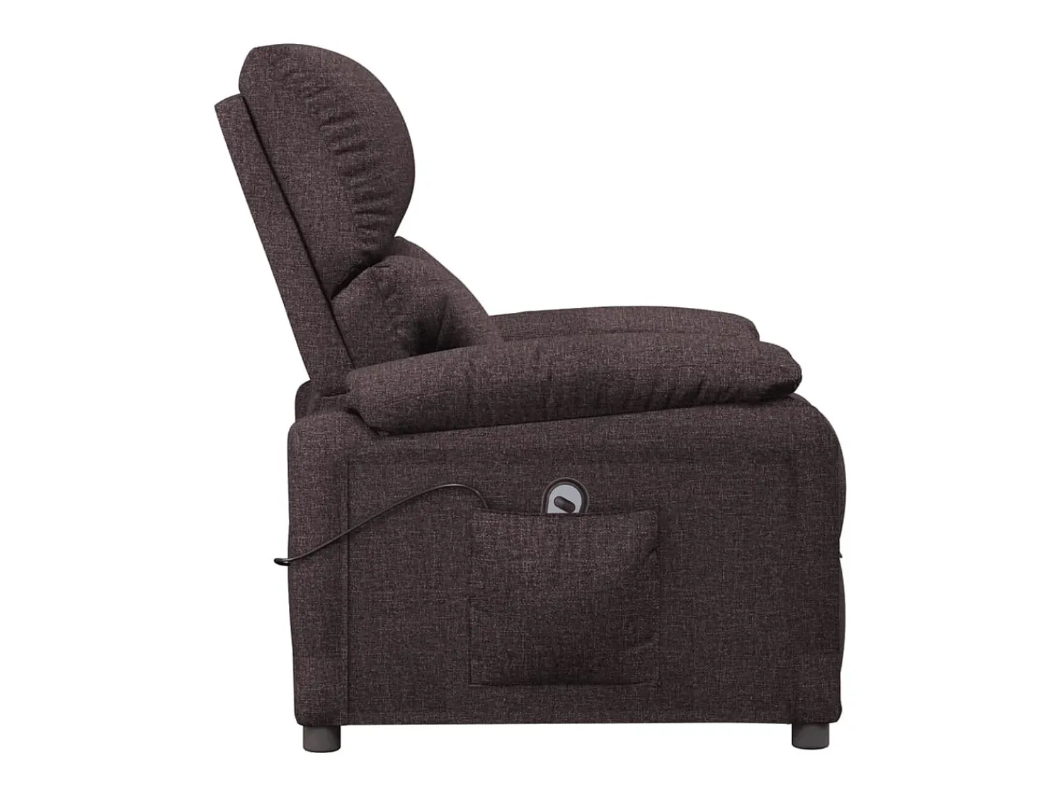 Poltrona* Poltrona elétrica reclinável tecido -escuro SHL780716 Castanho