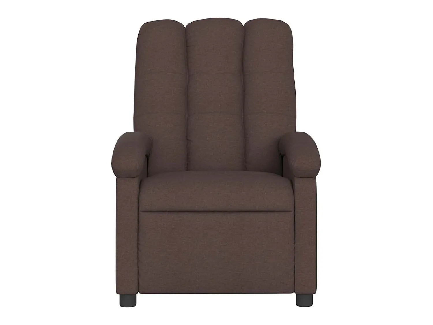 Sale Poltrona elétrica reclinável tecido -escuro SHL222152 Castanho