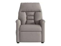 Poltrona* Poltrona elétrica reclinável tecido cinzento-acastanhado SHL311553 Taupe