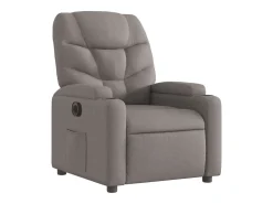 Poltrona* Poltrona elétrica reclinável tecido cinzento-acastanhado SHL991934 Taupe