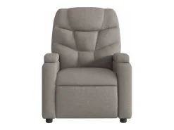 Poltrona* Poltrona elétrica reclinável tecido cinzento-acastanhado SHL991934 Taupe